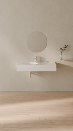 Badeloft Lavabo de Pared Oasis WT-02-A