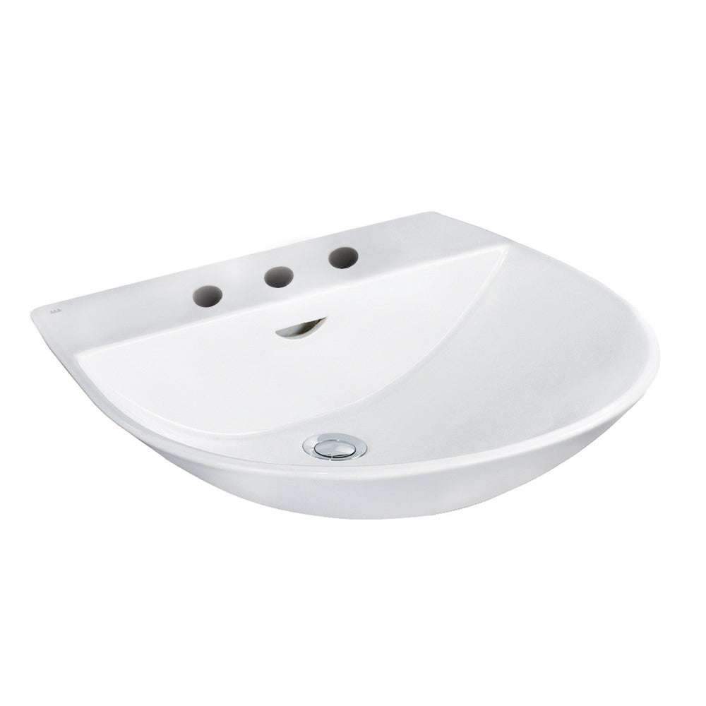 Barclay Reserva 550 — Lavabo de Pared de Cerámica — imagen 3