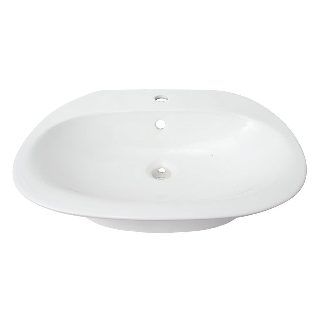 Barclay Sensation 650 — Lavabo de Pared Oval de Madera — imagen 5