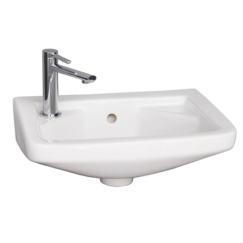 Barclay Mirna 15" — Lavabo de Pared Rectangular de Cerámica — imagen 2