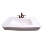 Barclay Corbin — Lavabo de Pared Rectangular de Cerámica — imagen 2