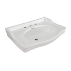 Barclay Ensal — Lavabo de Pared de Cerámica — imagen 3