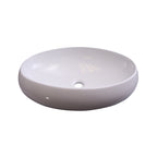 Barclay Hanover — Lavabo de Sobreponer Oval de Cerámica — imagen 1