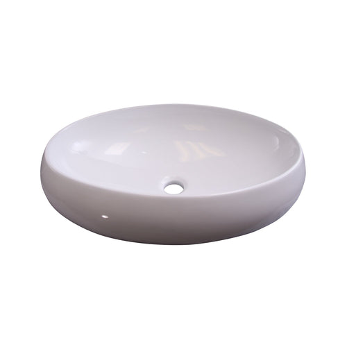 Barclay Hanover — Lavabo de Sobreponer Oval de Cerámica — imagen 1