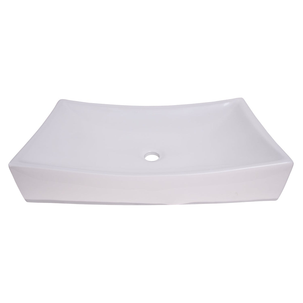 Barclay Styx 640 — Lavabo de Sobreponer Rectangular de Cerámica — imagen 1