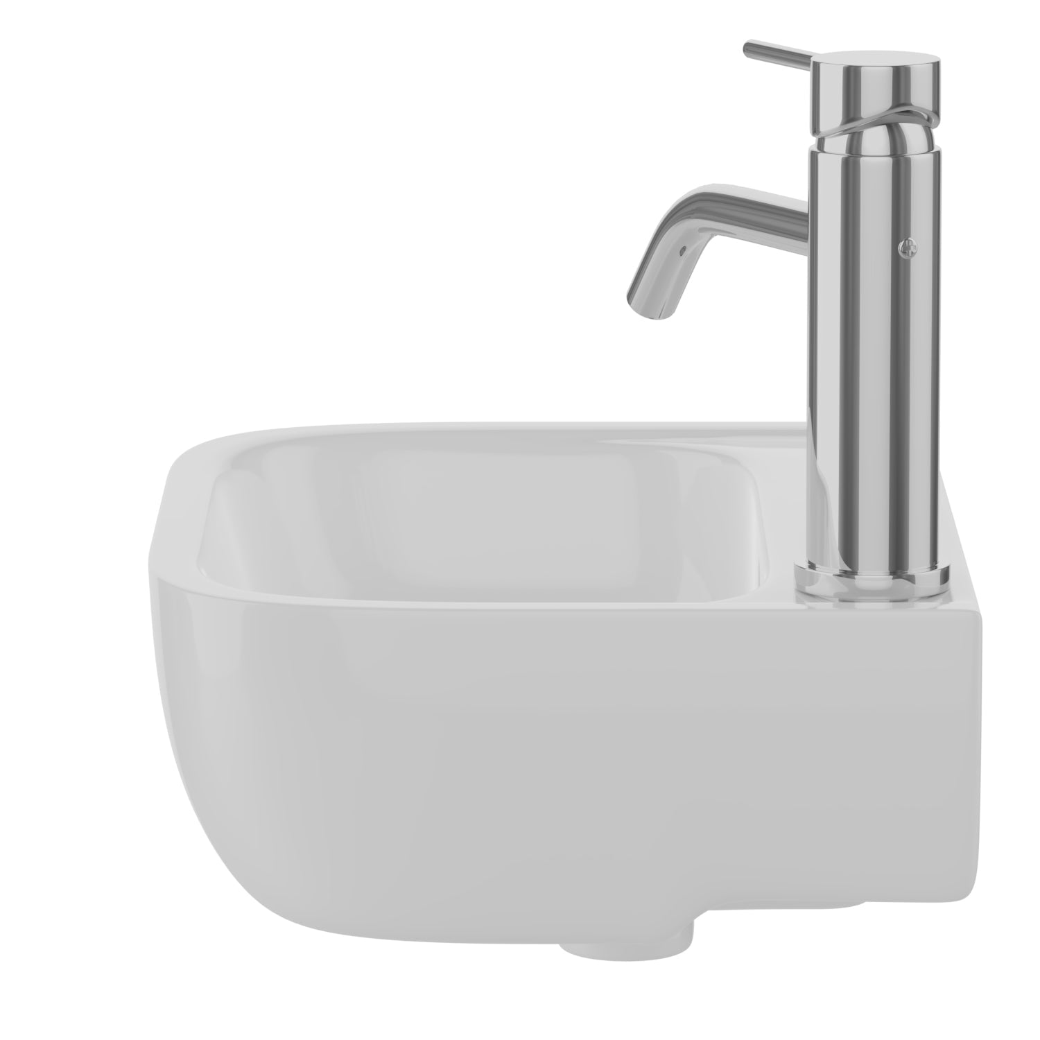 Barclay Caroline 380 — Lavabo de Pared de Cerámica — imagen 5