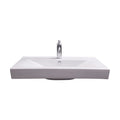 Barclay Twain — Lavabo de Pared Rectangular de Cerámica — imagen 1
