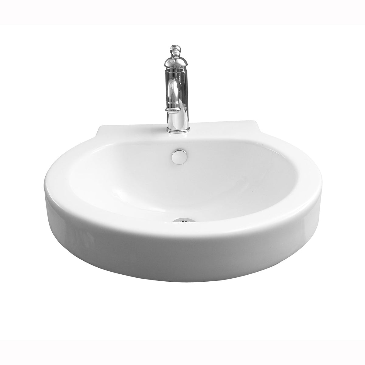 Barclay Bryant — Lavabo de Pared Oval de Cerámica — imagen 1