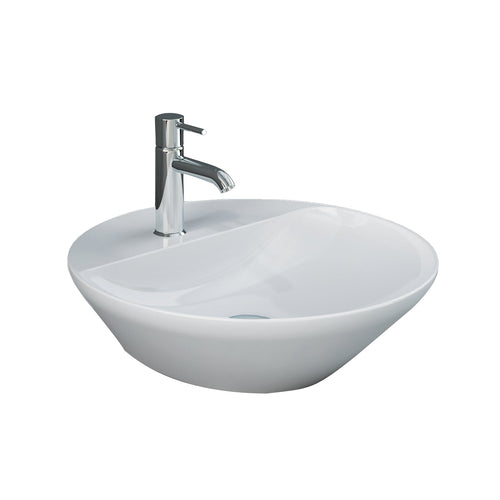 Barclay RAK Variant Basin with Deck — Lavabo de Sobreponer Redondo de Cerámica — imagen 2