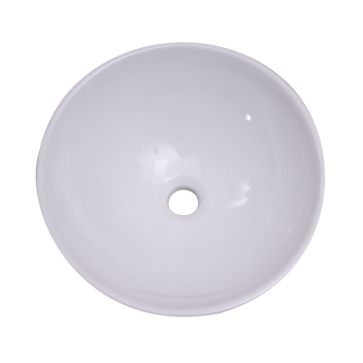Barclay Adelle 15" — Lavabo de Sobreponer Redondo de Cerámica — imagen 2