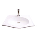 Barclay Carlisle 25" — Lavabo de Pared Rectangular de Cerámica — imagen 1