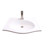 Barclay Carlisle 25" — Lavabo de Pared Rectangular de Cerámica — imagen 1