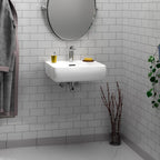 Barclay Metropolitan 520 — Lavabo de Pared Rectangular de Cerámica — imagen 2