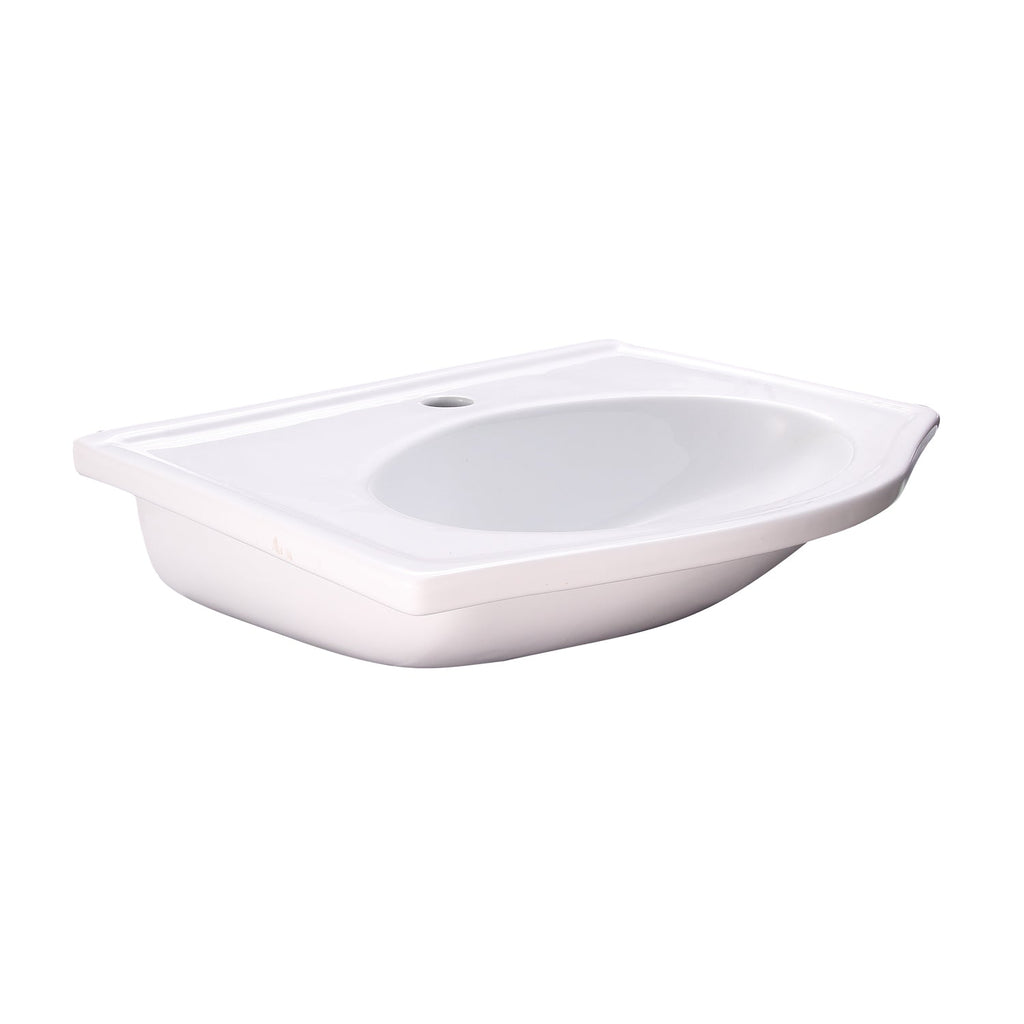 Barclay Carlisle 20" — Lavabo de Pared Rectangular de Cerámica — imagen 2