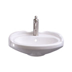 Barclay Silvi 20" — Lavabo de Pared de Cerámica — imagen 1