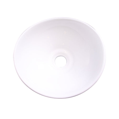 Barclay Fairfield — Lavabo de Sobreponer Redondo de Cerámica — imagen 2