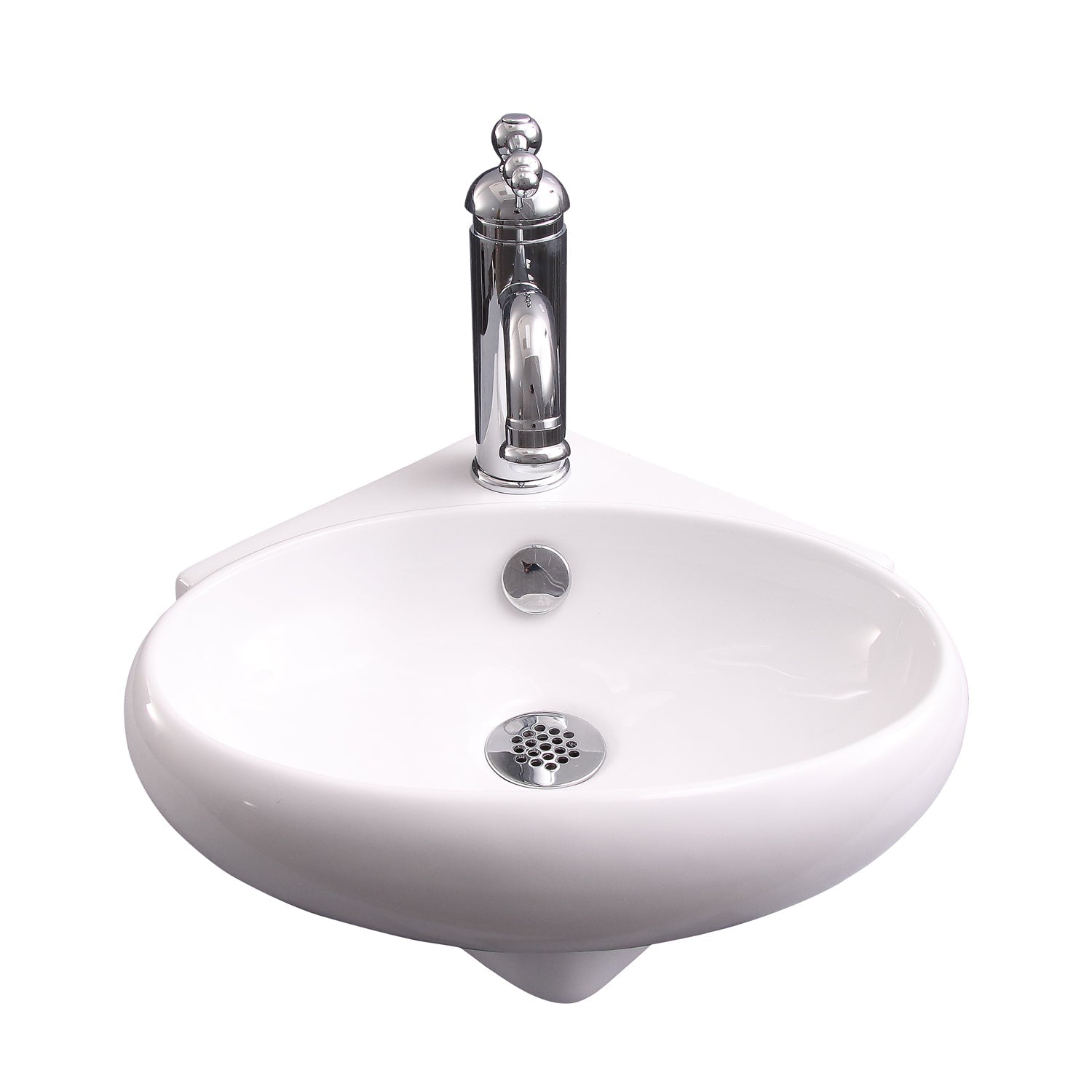 Barclay Fowler — Lavabo Esquinero de Pared de Cerámica — imagen 1