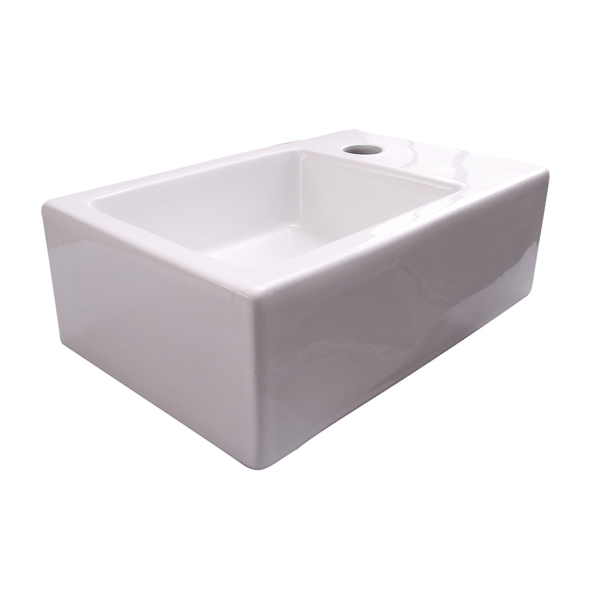Barclay Avilla — Lavabo de Pared Rectangular de Cerámica — imagen 4