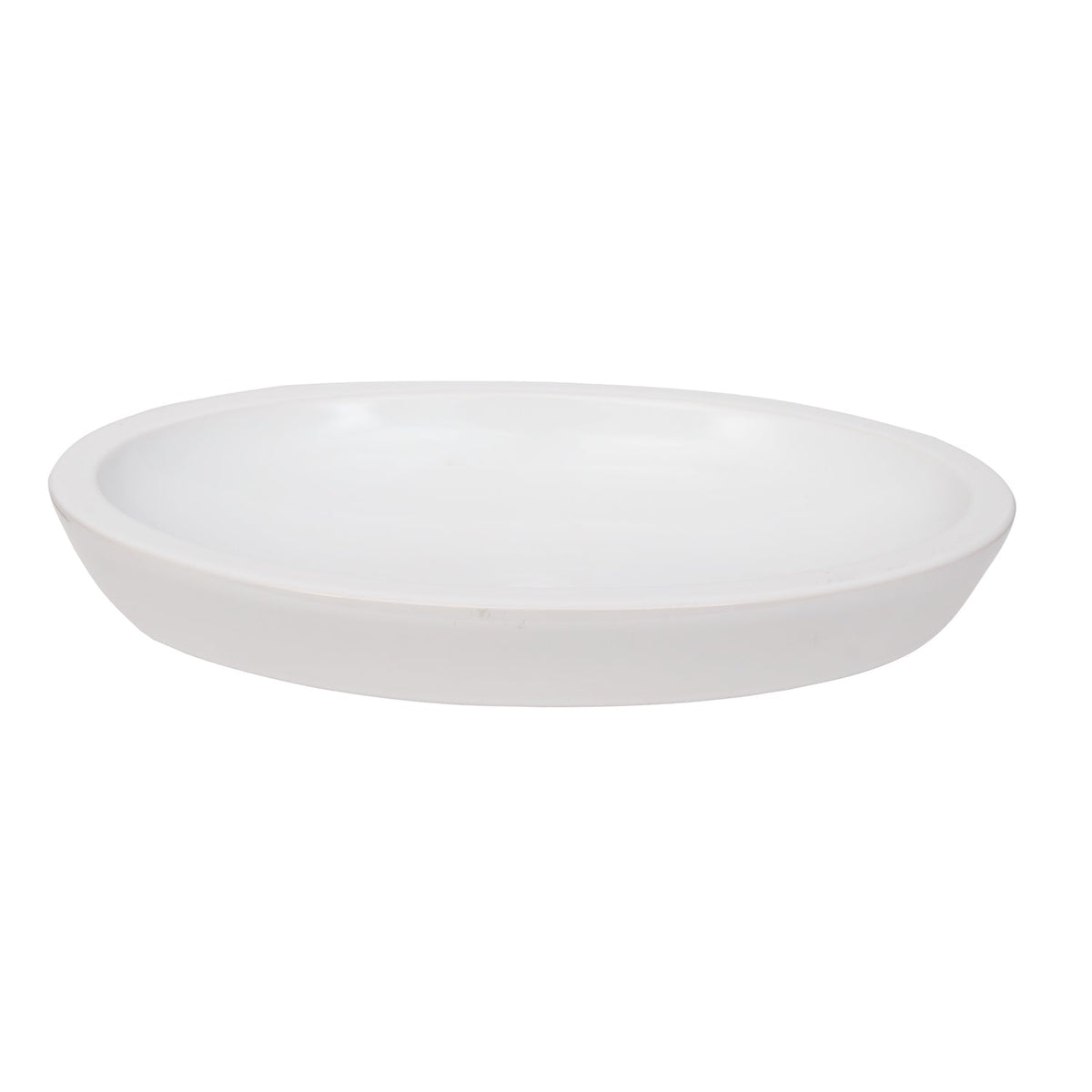 Barclay Resort 23" — Lavabo de Sobreponer Oval de Cerámica — imagen 1