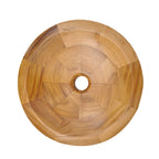 Barclay Lutari — Lavabo de Sobreponer Redondo de Madera — imagen 6