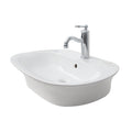 Barclay Sensation 650 — Lavabo de Pared Oval de Madera — imagen 1