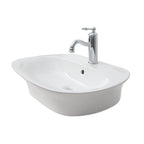 Barclay Sensation 650 — Lavabo de Pared Oval de Madera — imagen 1