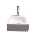 Barclay Gaston — Lavabo de Pared Rectangular de Cerámica — imagen 1
