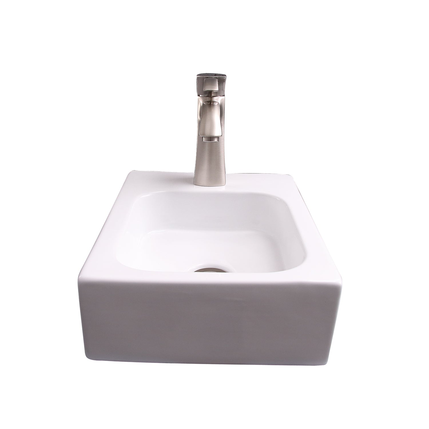 Barclay Gaston — Lavabo de Pared Rectangular de Cerámica — imagen 1