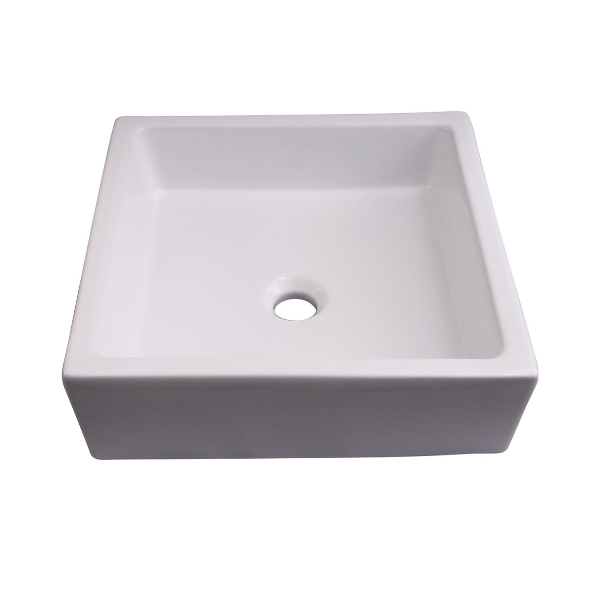 Barclay Merom — Lavabo de Sobreponer Cuadrado de Cerámica — imagen 1