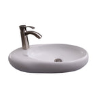 Barclay Borden 23" — Lavabo de Pared de Cerámica — imagen 1