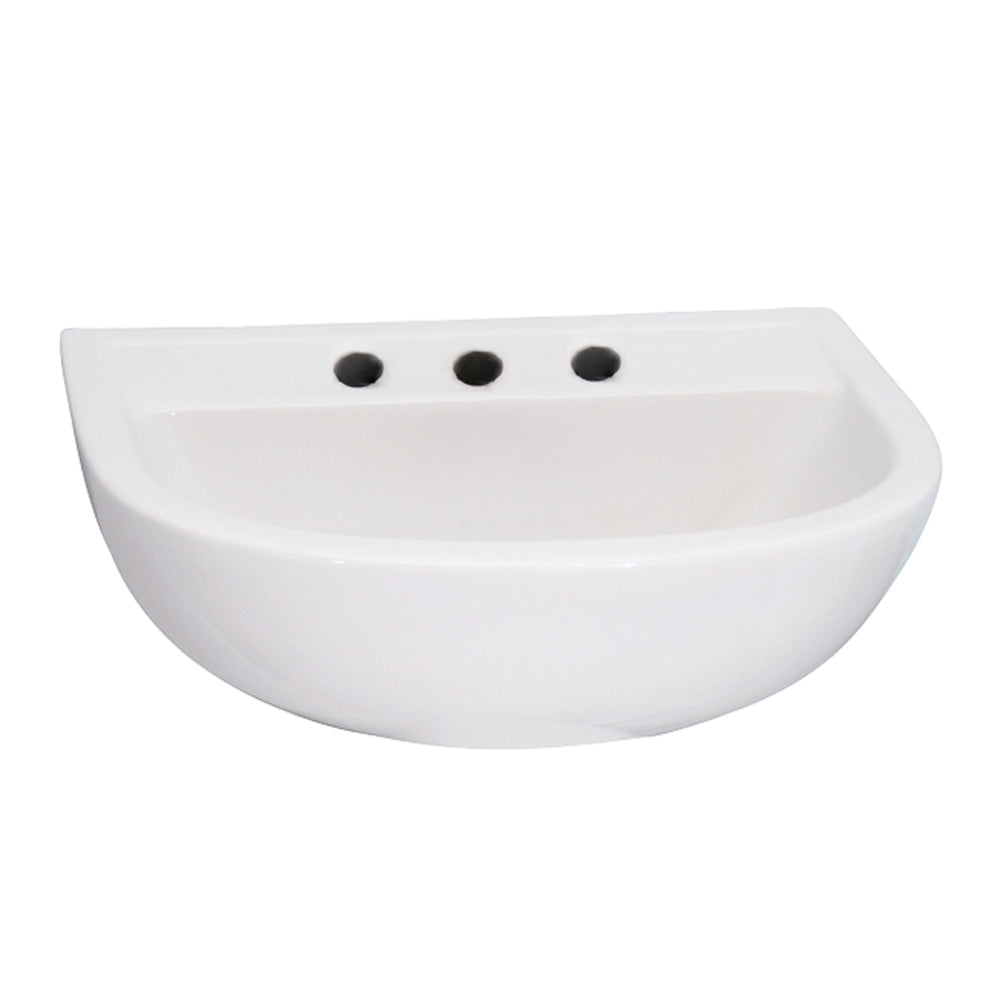 Barclay Compact 450 — Lavabo de Pared de Cerámica — imagen 3