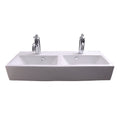 Barclay Winfield — Lavabo de Pared Rectangular de Cerámica — imagen 1