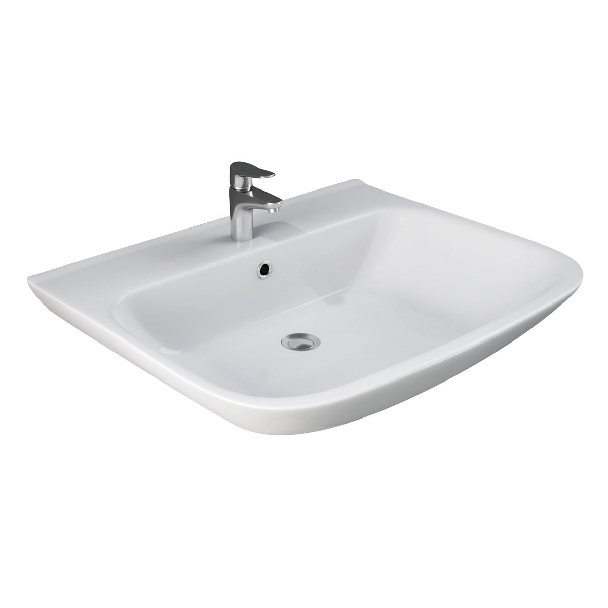 Barclay Eden 650 — Lavabo de Pared Rectangular de Cerámica — imagen 1