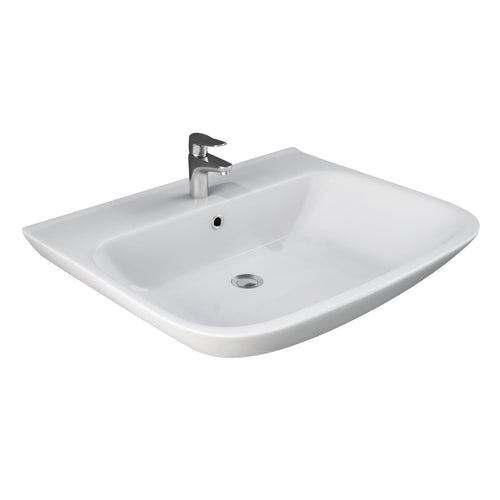 Barclay Eden 650 — Lavabo de Pared Rectangular de Cerámica — imagen 1