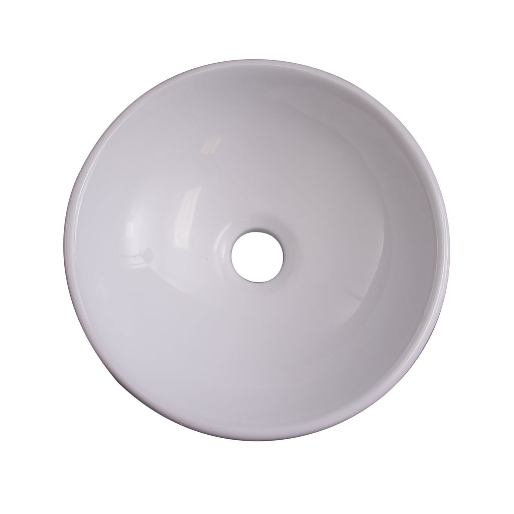 Barclay Essie — Lavabo de Sobreponer Redondo de Cerámica — imagen 2