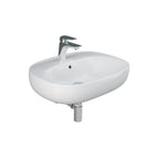 Barclay RAK Illusion 600 — Lavabo de Pared Oval de Cerámica — imagen 2