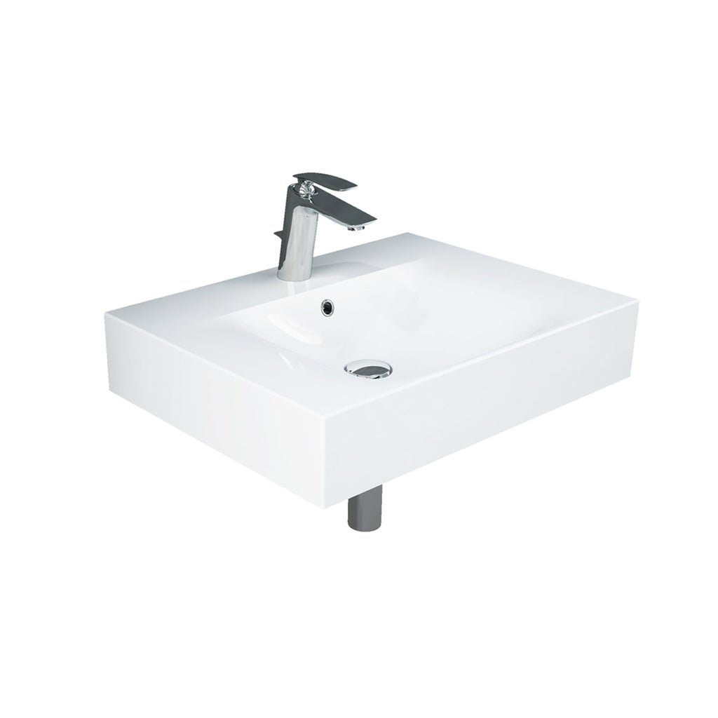 Barclay RAK Des 610 — Lavabo de Pared Rectangular de Fireclay — imagen 2