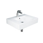 Barclay RAK Des 610 — Lavabo de Pared Rectangular de Fireclay — imagen 2