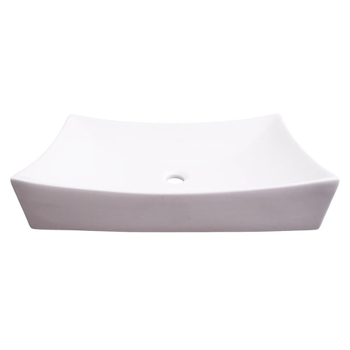 Barclay Porter — Lavabo de Sobreponer Rectangular de Cerámica — imagen 1