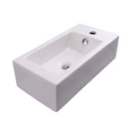 Barclay Arcadia — Lavabo de Pared Rectangular de Cerámica — imagen 5