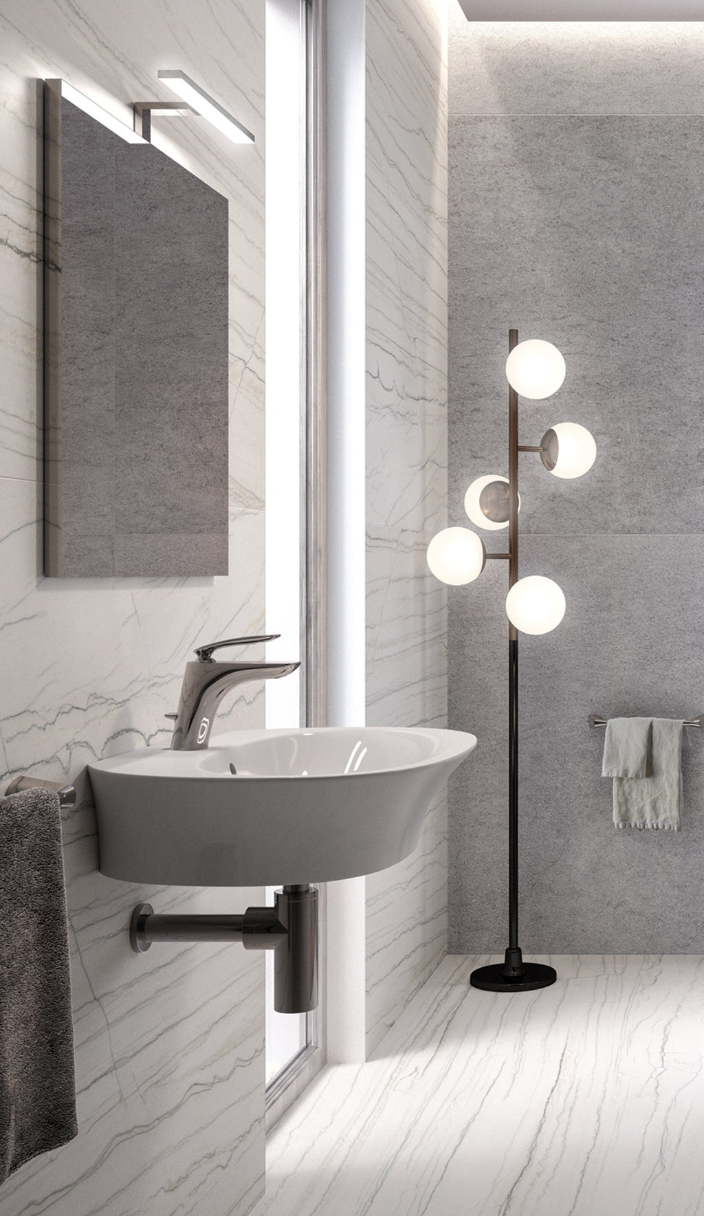 Barclay Sensation 650 — Lavabo de Pared Oval de Madera — imagen 8