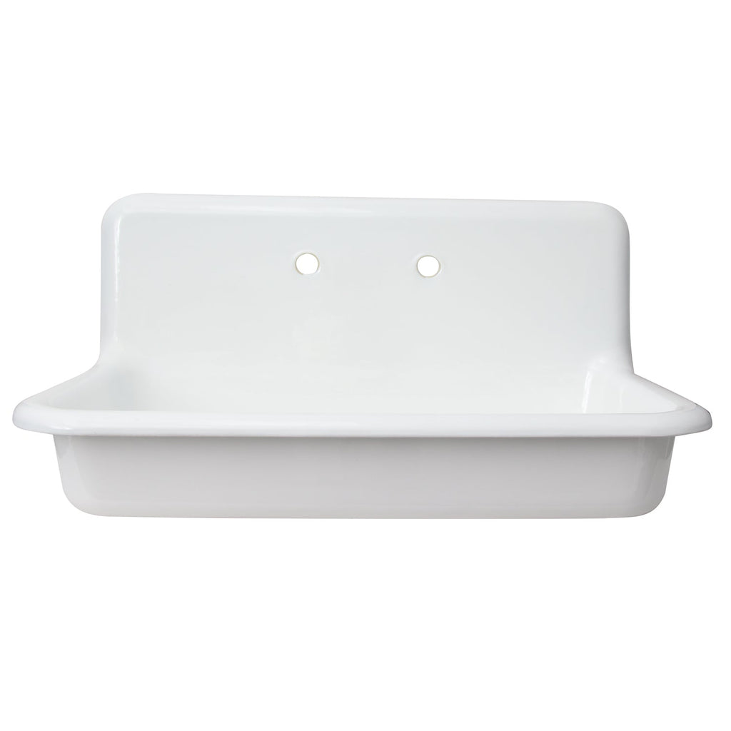 Barclay Kerville 36" — Lavabo de Pared Rectangular de Hierro Fundido — imagen 3