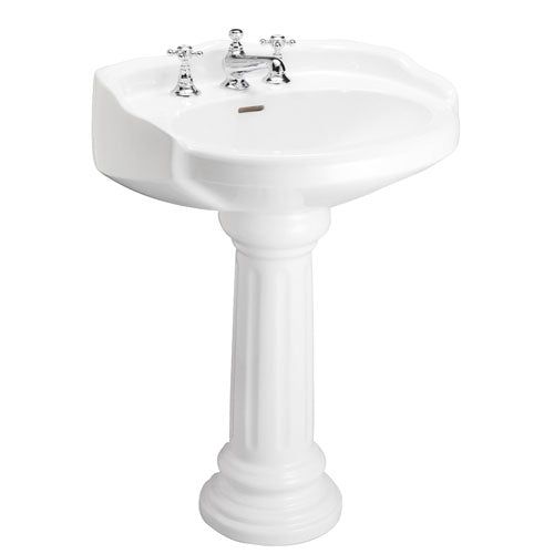 Barclay Victoria — Lavabo con Pedestal de Cerámica — imagen 2