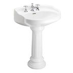 Barclay Vicki — Lavabo con Pedestal de Cerámica — imagen 2