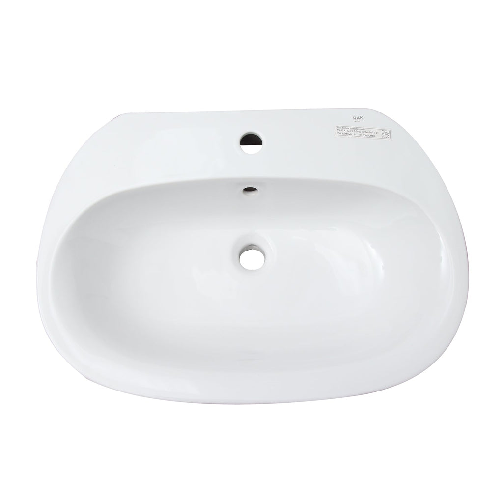 Barclay Sensation 650 — Lavabo de Pared Oval de Madera — imagen 6