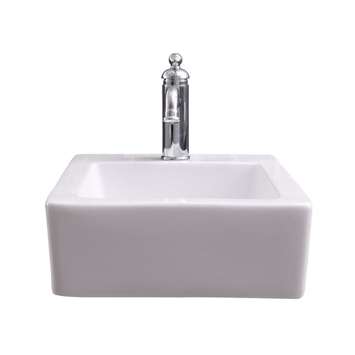 Barclay Grabil — Lavabo de Pared Rectangular de Cerámica — imagen 1