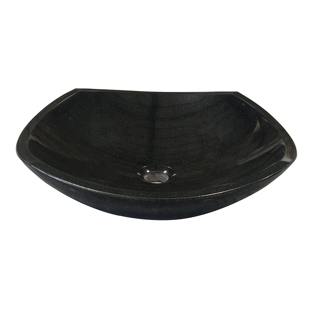 Barclay Morse — Lavabo de Sobreponer Cuadrado de Granito — imagen 2