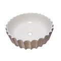 Barclay Antonette 16" — Lavabo de Sobreponer Redondo de Cerámica — imagen 1