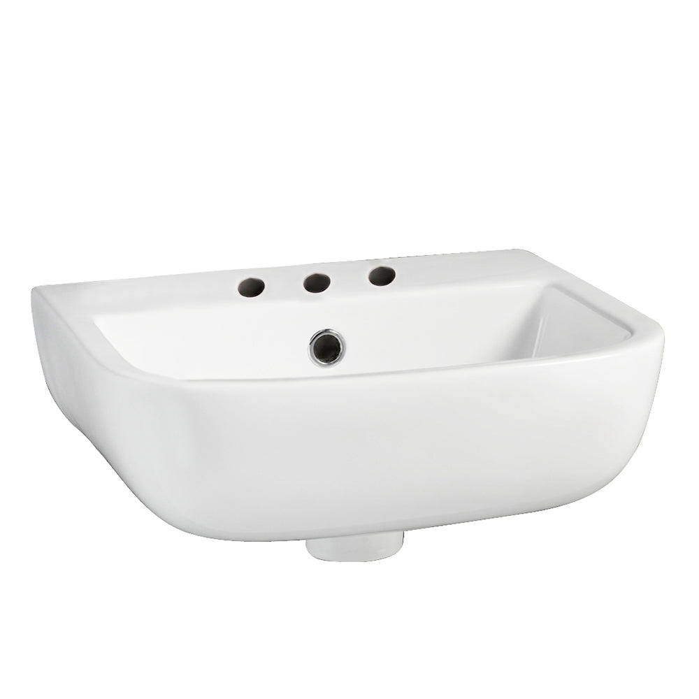 Barclay Series 600 Chico — Lavabo de Pared Rectangular de Cerámica — imagen 2
