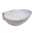 Barclay Leith — Lavabo de Pared Oval de Cerámica — imagen 2